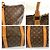 Sac Boston Louis Vuitton Monogram Keepall 50 - vue 6