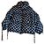 Dolce & Gabbana Daunenjacke Polka Dot Schwarz Weiß