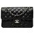 Bolsa de Ombro Chanel Coco Mark Matelassé Double Flap
