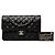 Bolsa de Ombro Chanel Coco Mark Matelassé Double Flap - vista 7
