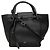 Céline Bolsa de Ombro 2-Way Celine em couro preto
