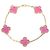 Van Cleef & Arpels Vintage Alhambra Emaille Armband mit 5 Motiven