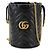 Borsa a secchiello mini con catena Gucci GG Marmont