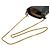 Borsa a secchiello mini con catena Gucci GG Marmont - vista 6