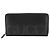 Cartera larga Gucci de piel negra