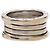 Bulgari Anillo Bvlgari B-Zero1 de 4 bandas en oro blanco - vista 3