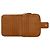 Carteira bi-fold Prada em couro Brown Camel - vista 4
