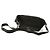 Borsa a tracolla in pelle nera Valentino VLTN Logo - vista 2