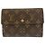Louis Vuitton Monogram Portefeuille Tresor Etui Papier Tri-fold Wallet