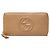 Carteira Longa com Fecho Gucci Interlocking G Soho Round