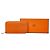 Hermès Hermes Azap Silk Long Wallet in Orange and Silver Leather - view 9