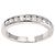 Autre Marque Anillo alianza medio círculo Tiffany & Co. en platino - vista 3