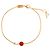 Pulsera de Dijes Piaget Possession Cornalina y Diamantes