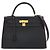 Hermès Borsa Hermes Kelly 32 in pelle Epsom nera - vista 2