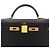 Hermès Borsa Hermes Kelly 32 in pelle Epsom nera - vista 9