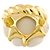 Anillo Chanel Camélia en oro amarillo - vista 3
