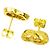Céline Celine CELINE Circle Earrings with Diamonds - view 3