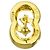 Céline Celine CELINE Circle Earrings with Diamonds - view 4