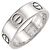 Anello Cartier Love in platino - vista 2