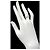Anello Cartier Love in platino - vista 7