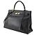 Hermès Hermes Kelly Black Box Calf with Gold Hardware 35 - vista 2