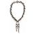 Collana Givenchy G Link Lock Chain in metallo argentato