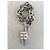 Collana Givenchy G Link Lock Chain in metallo argentato - vista 4