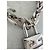 Collana Givenchy G Link Lock Chain in metallo argentato - vista 8