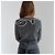Dries Van Noten Grauer Kaschmirpullover mit Perlen - Ansicht 11