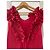 Bcbg Max Azria BCBGMAXAZRIA Red Ruffled Maxi Dress Viscose - view 3