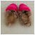 Gucci Princetown Fell-Mules Rosa - Ansicht 7