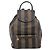 Fendi Vintage Pequin Logo Coated Canvas Small