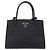 Prada Double Zip Diagramme Quilted Leather Small