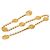 Chanel Vintage Coco Mark Gold Plated Chain Belt