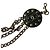 Chanel Vintage Metall-Kettengürtel mit CC-Medaillons - Ansicht 2