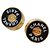 Chanel B24C Coco Mark Circle Logo Motif Ohrringe