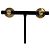 Chanel B24C Coco Mark Circle Logo Motif Ohrringe - Ansicht 4