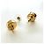 Chanel B24C Coco Mark Circle Logo Motif Ohrringe - Ansicht 5