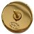 Chanel B24C Coco Mark Circle Logo Motif Ohrringe - Ansicht 6