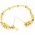 Autre Marque Pulseira do início do século XX em ouro amarelo, rubis e diamantes. - vista 3