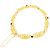 Autre Marque Pulseira do início do século XX em ouro amarelo, rubis e diamantes. - vista 4