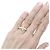 Anello Tiffany & Co, « Tiffany T », oro rosa e diamanti. - vista 6