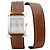 Relógio Feminino Hermès, "Heure H", aço, petit modèle.
