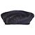 Hermès Saint-Honoré en Finesse Black Wool Beret