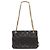 Vintage Chanel gesteppte Schultertasche Schwarz