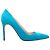 Manolo Blahnik Pumps aus Wildleder mit spitzer Kappe Turquoise Größe 37