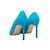 Manolo Blahnik Pumps aus Wildleder mit spitzer Kappe Turquoise Größe 37 - Ansicht 4