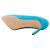 Manolo Blahnik Pumps aus Wildleder mit spitzer Kappe Turquoise Größe 37 - Ansicht 5