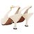 Décolleté slingback a punta Chanel Vintage Bianco & Nero Taglia 37 - vista 4