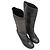 Black Chanel CC Covered Wedge Boots Size 38.5 - view 2